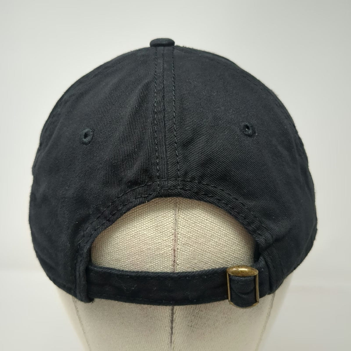 Sportsman Baseball Cap Black One Size Slideback Embroidered Everest Logo Hat