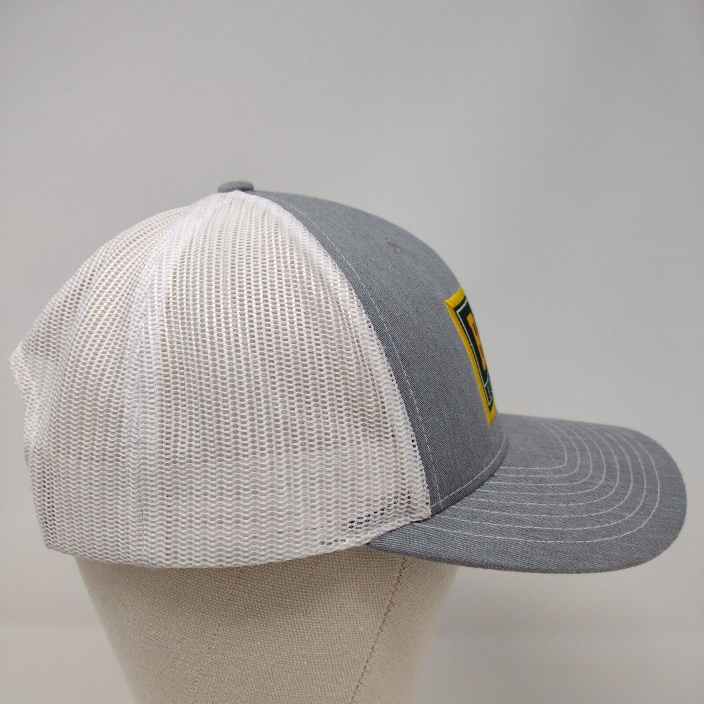 Borah Lions Patch Snapback Mesh Back Trucker Hat Gray OSFA Richardson