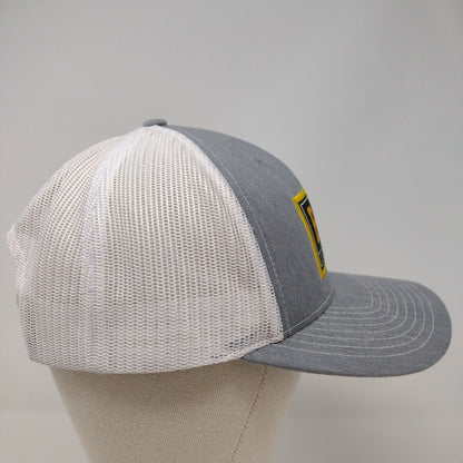 Borah Lions Patch Snapback Mesh Back Trucker Hat Gray OSFA Richardson