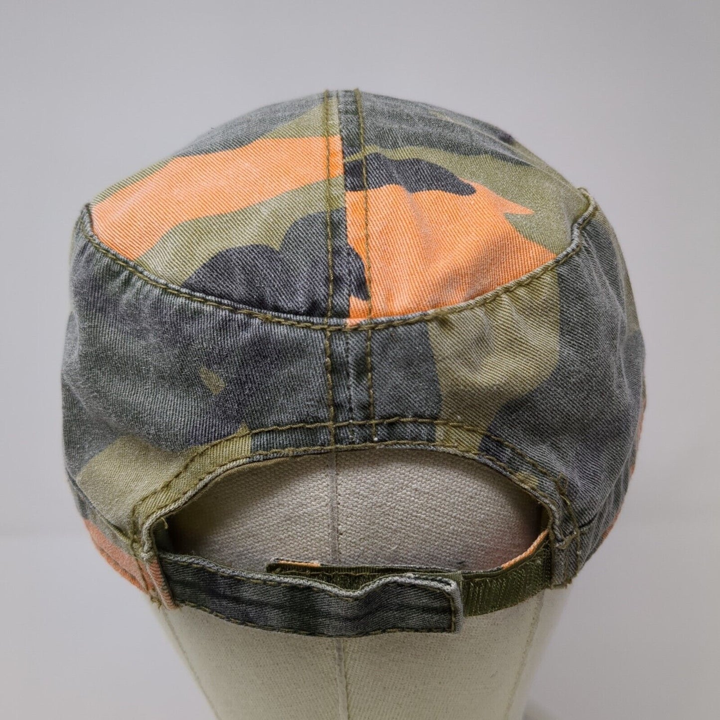 CW Barricades Inc Cadet Army Cap Camouflage One Size Adjustable Embroidered Otto
