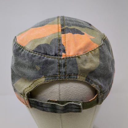 CW Barricades Inc Cadet Army Cap Camouflage One Size Adjustable Embroidered Otto