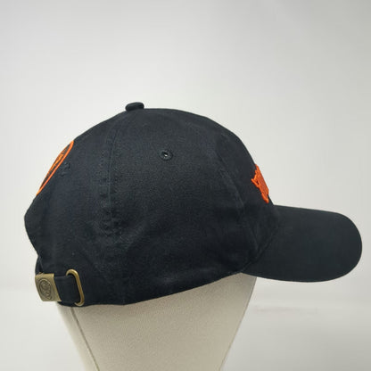 Jagermeister Baseball Cap Black One Size Embroidered Logo Stag Strapback Hat