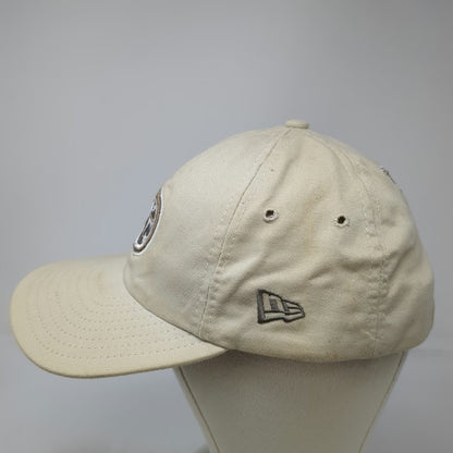 New Era Tennessee Titans NFL Beige One Size Hat Cap Slideback Cotton Made USA