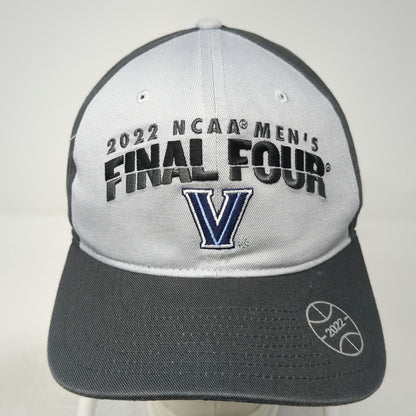 Nike Villanova NCAA Snapback Gray Black Hat One Size 2022 Final Four Champs