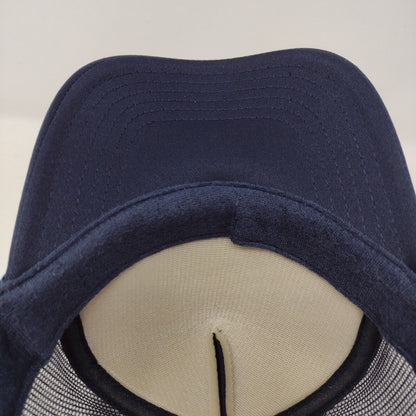 Trail Sisters Team Snapback Trucker Hat Blue OSFM Adjustable Mesh Back Rope Otto