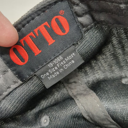 OTTO Baseball Cap Gray One Size Strapback Triple T Productions Heathered Hat