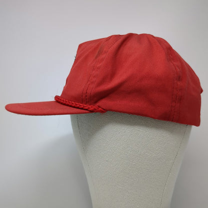 Imperial Headwear 5 Panel Red One Size Rope Hayden Lake Green Underbrim Hat