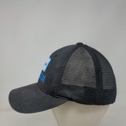 Costa del Mar Snapback Trucker Hat Black One Size Embroidered Mesh Back