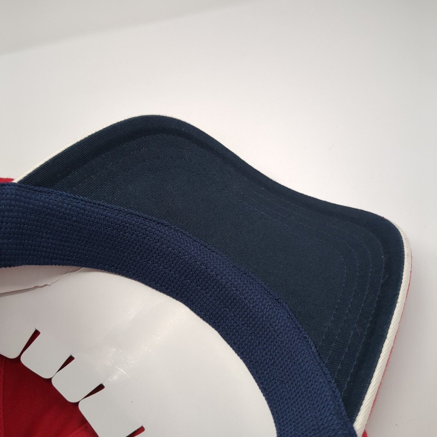 Allianz Strapback Hat Red One Size Adjustable Embroidered 6 Panel Imperial