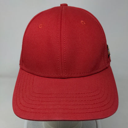 Dickies Strapback Hat Red OSFM Adjustable Outdoor 6 Panel Blank