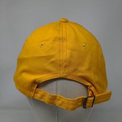 Unbranded Slideback Hat Yellow One Size Adjustable Solid 6 Panel