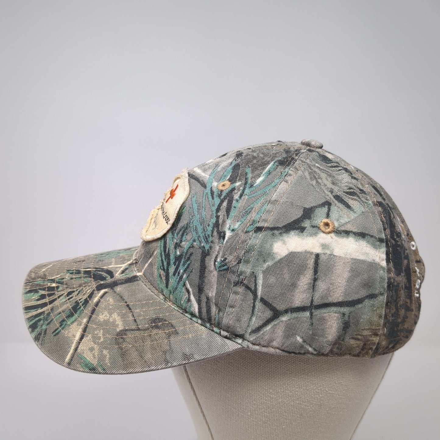 American Red Cross Slideback Hat Multi One Size Adjustable Camo Hunting