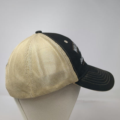 Harley-Davidson Trucker Hat Black One Size Mesh Snapback Bar & Shield Logo