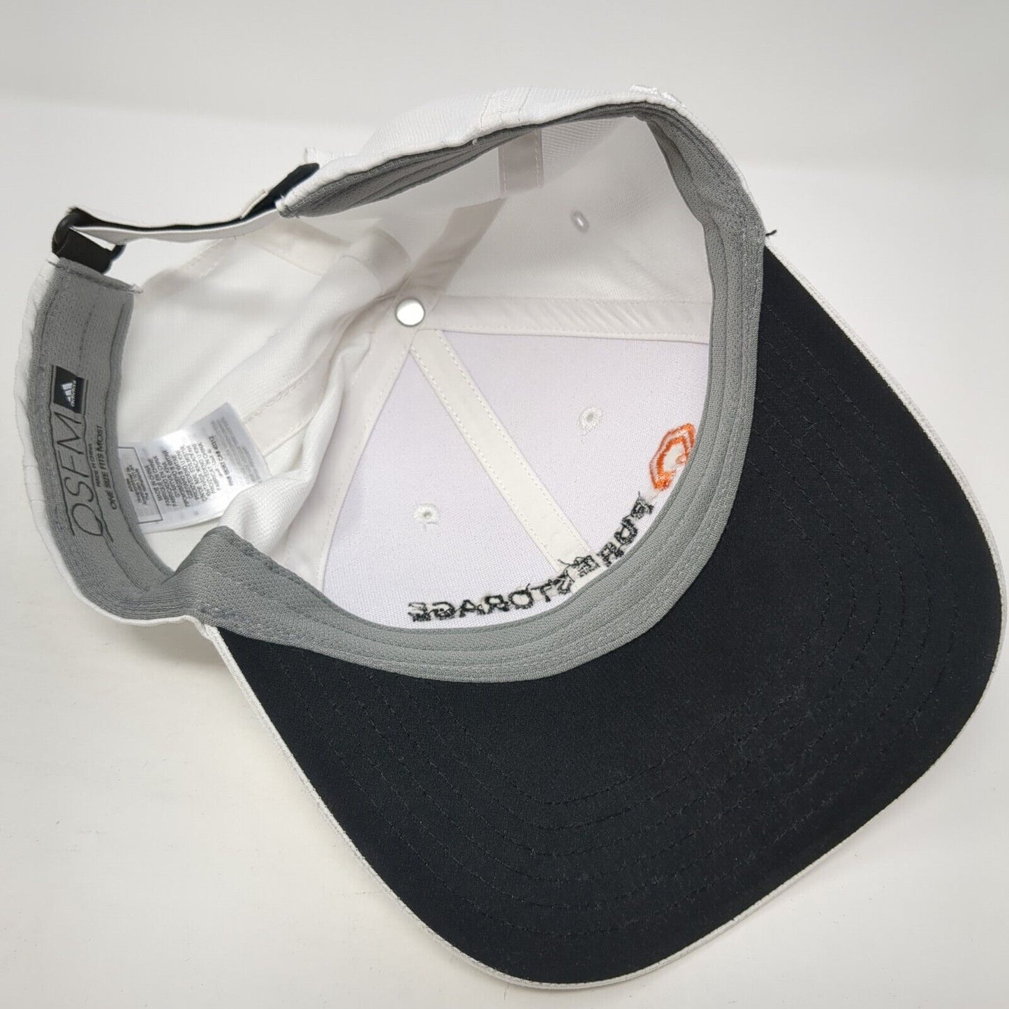 Pure Storage Strapback Hat White One Size Adjustable Embroidered Adidas