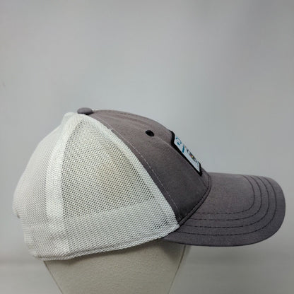 ONO Surf Co. Snapback Mesh Back Trucker Hat Blue One Size Colorblock