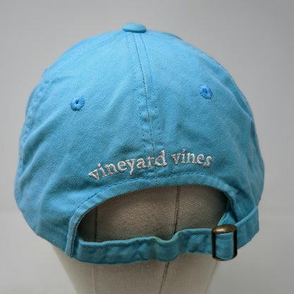 vineyard vines Baseball Cap Blue One Size Whale Logo Cotton Adjustable hat