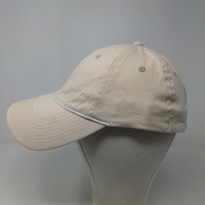 E4 Hats Men's Fitted Hat Tan Size XXL Blank Stretch Vent Holes