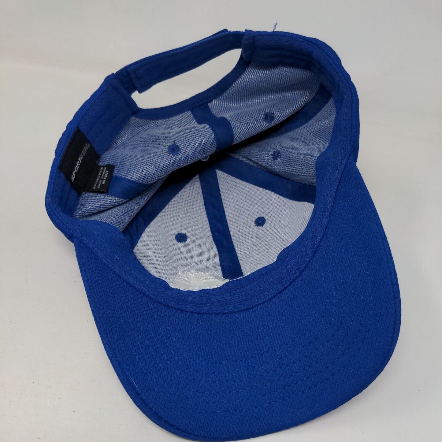 Lakeland Regional Health Strapback Hat Blue One Size Solid Sport-Tek