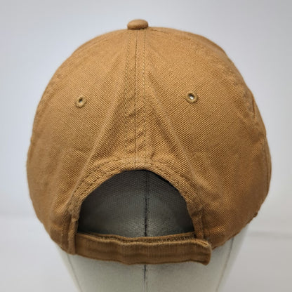 George Baseball Cap Brown One Size Side Pocket Button Detail Strapback Hat