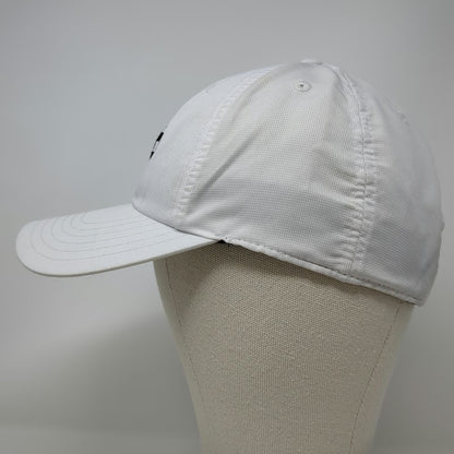 American Needle Baseball Cap White One Size Bighorn Sheep Snapback Hat Grey Brim