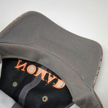 Nomad Snapback Brown Orange One Size Kryptek Camo Banshee Hunting Logo Hat