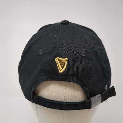 Guinness Dublin Est 1759 Slideback Hat Black 59cm Adjustable Embroidered