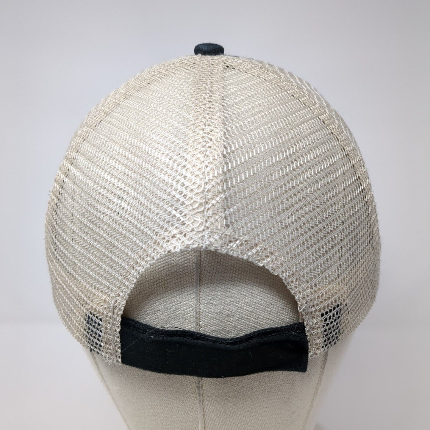 Idaho River Sports Since 1987 Strapback Trucker Hat Black OS Mesh Back Hit Wear