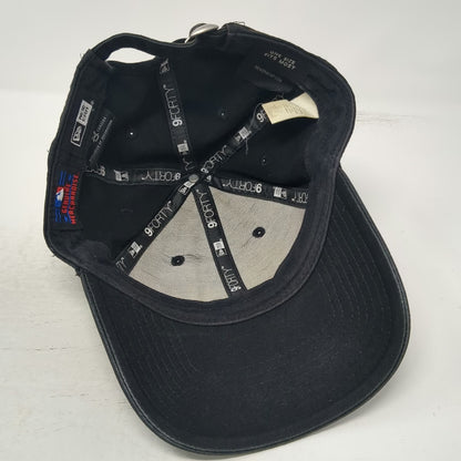 New Era MLB Los Angeles Dodgers Baseball Cap Black One Size Slideback 9FORTY Hat