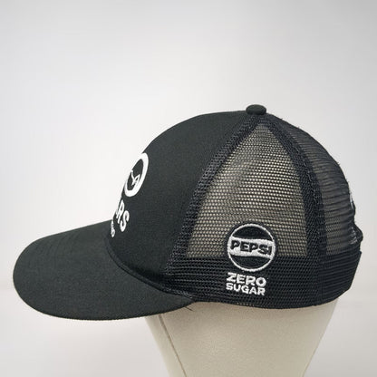 Vail Resorts Okemo 70 Years Staff Trucker Hat Black One Size Mesh Snapback Pepsi