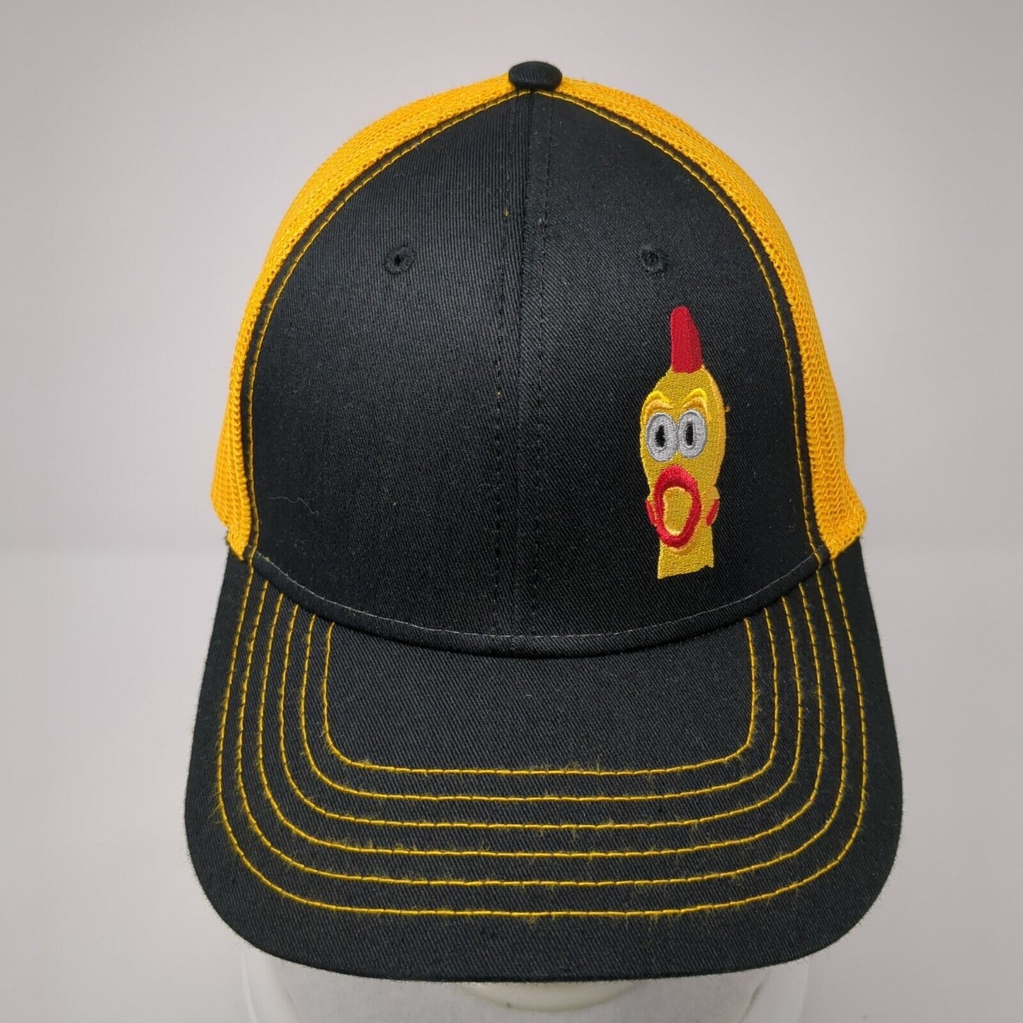 Screaming Chicken Snapback Trucker Hat Multicolor OS Adjustable Mesh Back Otto