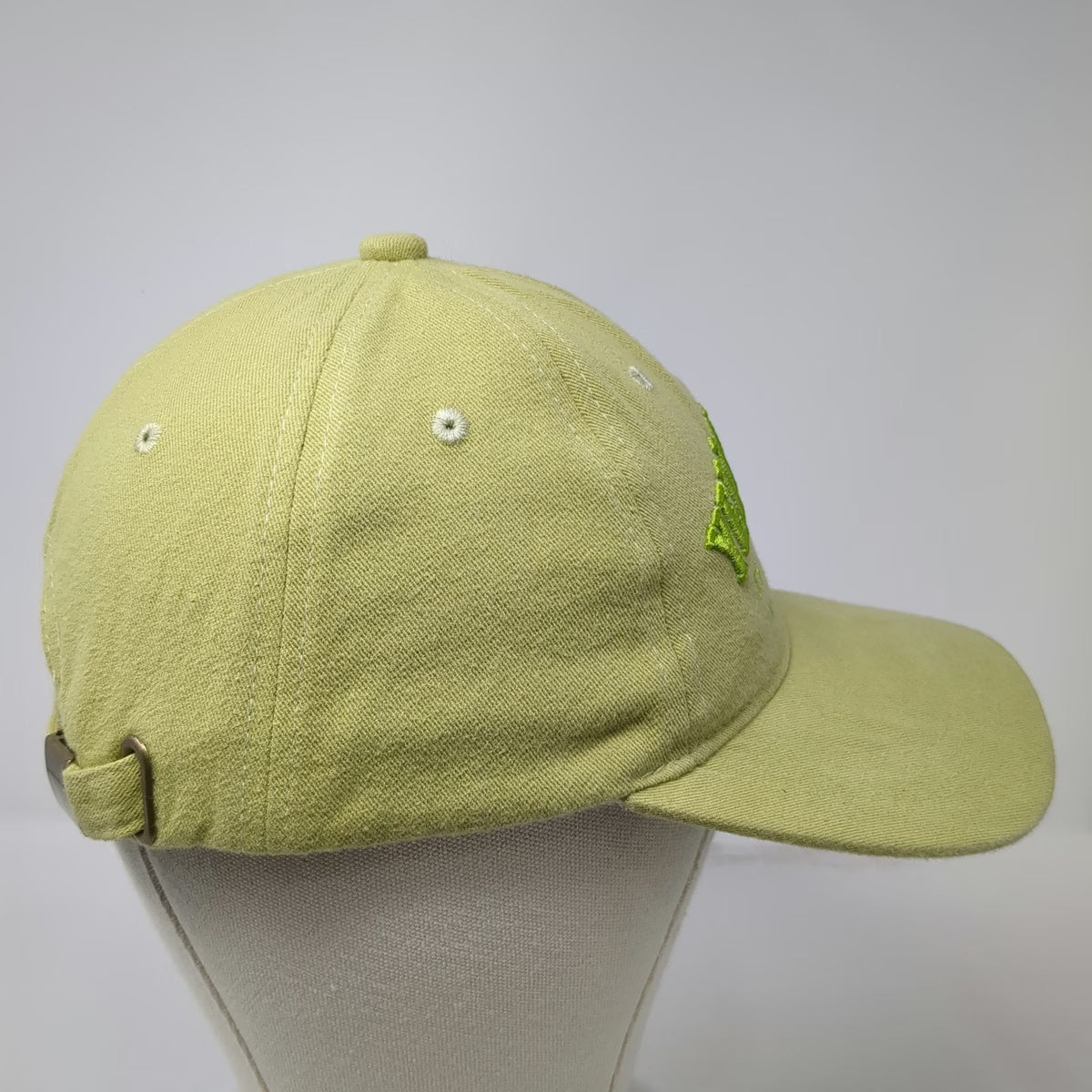 Green One Size Baseball Cap Hat Yellowstone National Park Slideback Mountain