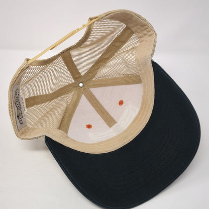 Idaho Fish Flag Patch Snapback Trucker Hat Multi One Size Mesh Back