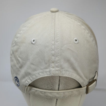 Life is good Baseball Cap Hat Beige Blue Red White One Size Graphic Flag Patch