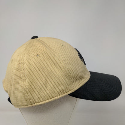 New Era Men's Strapback Hat Tan Embroidered New Orleans Saints Logo