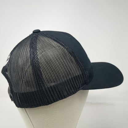Yupoong Trucker Hat Black One Size Cafe Zupas Logo Strawberry Mesh Snapback