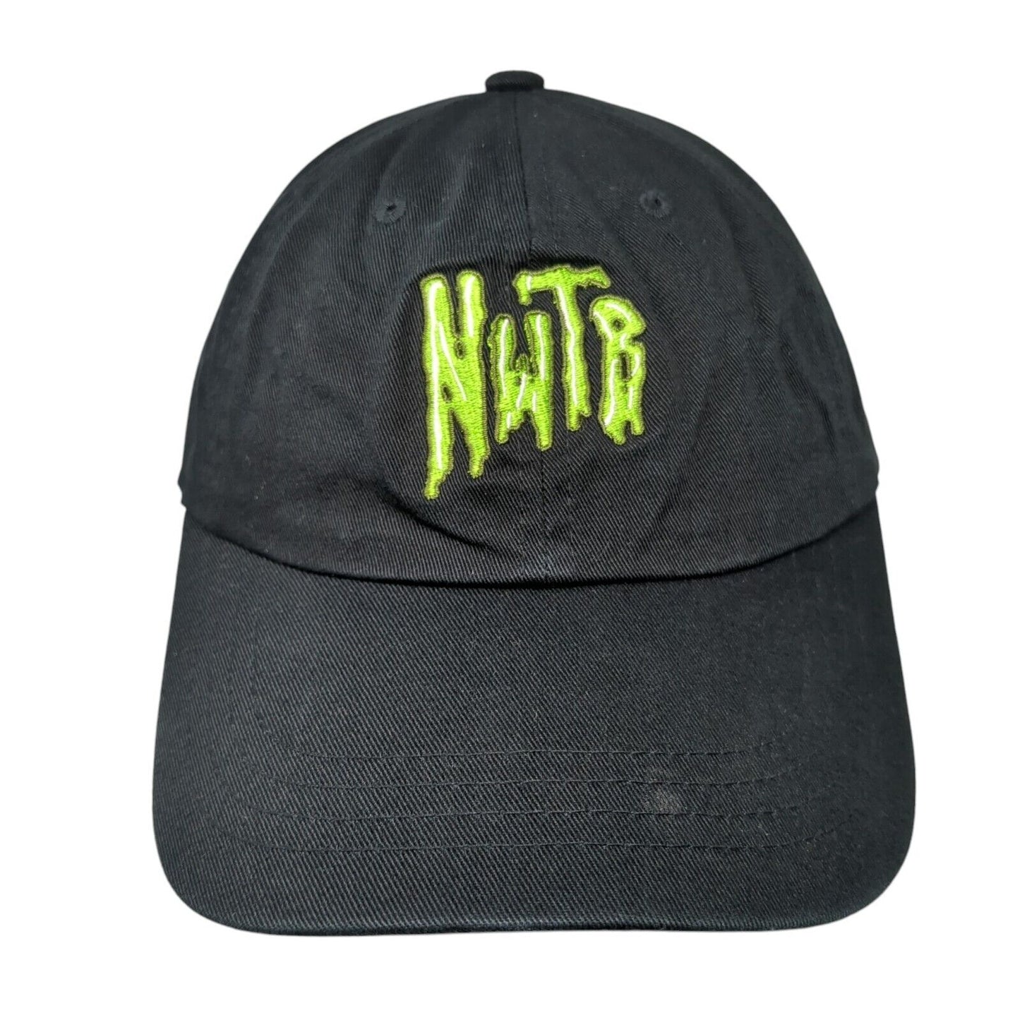 NWTR Slideback Hat Black One Size Adjustable Embroidered The Classics Yupoong