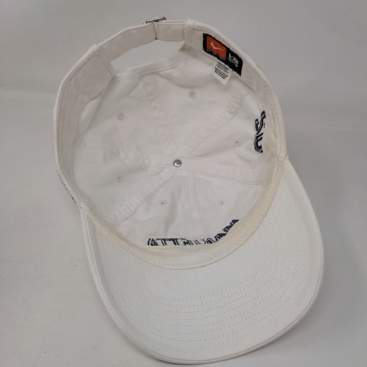 Marietta Slideback Hat White OSFM Embroidered Nike Heritage 86
