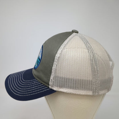 Trucker Hat Green Blue One Size Yosemite National Park Half Dome Mesh Back Hat
