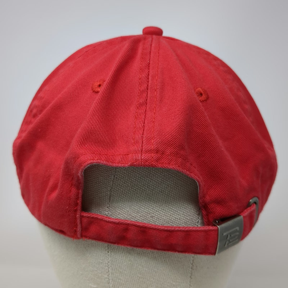 TB12 Baseball Cap Red One Size Tom Brady Sustained Peak Performance Logo Hat
