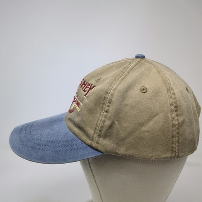 HeadShot Hershey Centennial 1903-2003 Baseball Cap Beige Blue Hat Vintage