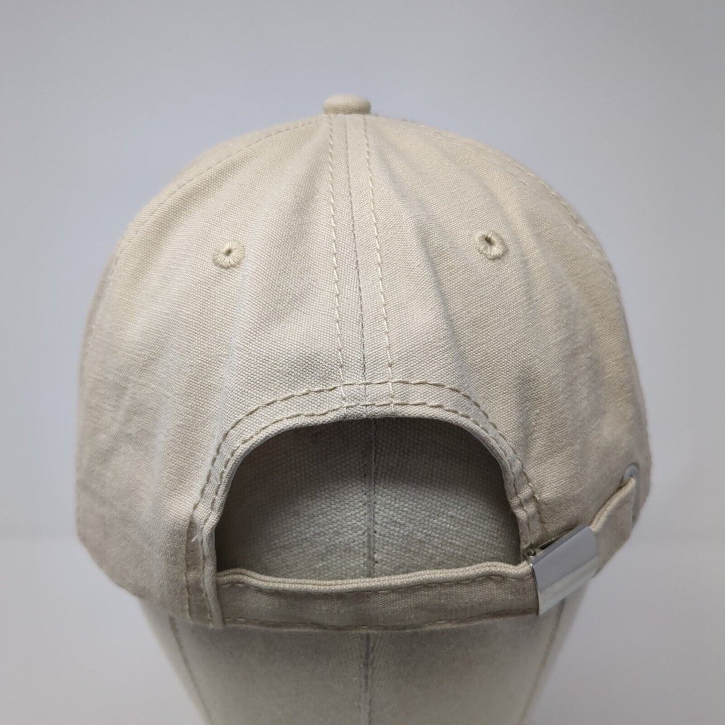 Aquatic Weed Control Slideback Baseball Cap Beige One Size Adjustable Hit Wear