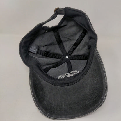 Dog Mom Paw Slideback Hat Gray OSFM Adjustable Embroidered 6 Panel