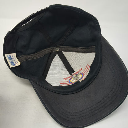 Looney Tunes Snapback Black Hat One Size Bugs Bunny US Mail Stamp Collection