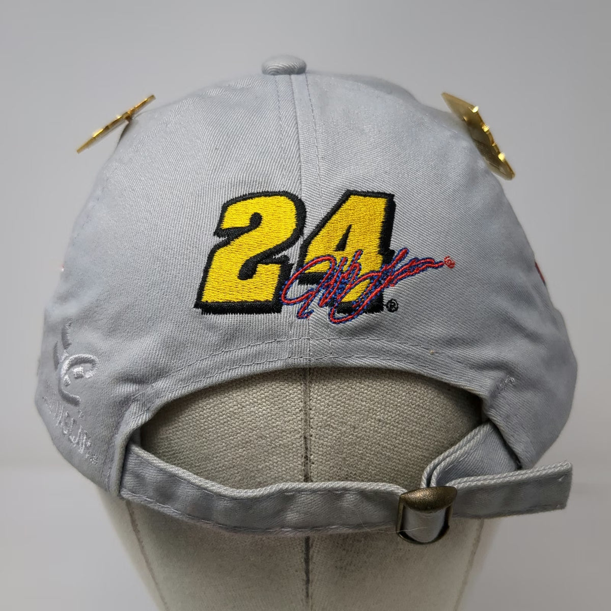 Chase Authentics Gray Baseball Cap One Size NASCAR Hendrick DuPont Aviation Hat
