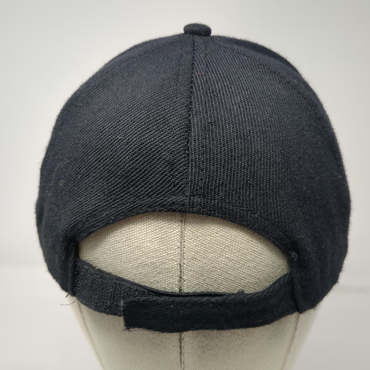 Baseball Cap Black OSFM Great Wall China Embroidered Adjustable Strapback Hat