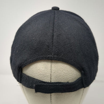 Baseball Cap Black OSFM Great Wall China Embroidered Adjustable Strapback Hat