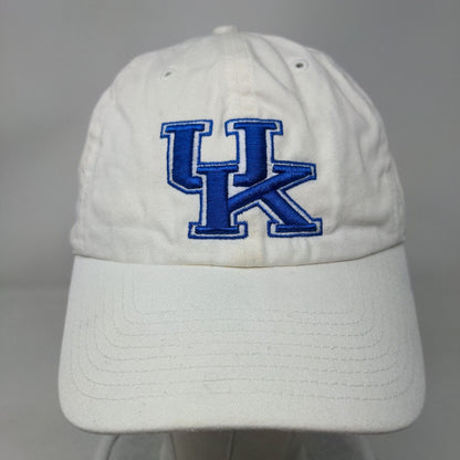 '47 Brand Slideback Hat White Size OS Embroidered University of Kentucky NCAA