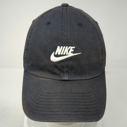 Nike Baseball Cap Black One Size Slideback Heritage86 Cotton Curved Brim Hat