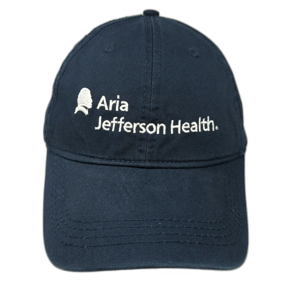 Cap America Baseball Cap Blue One Size Aria Jefferson Health Hat Slideback Logo