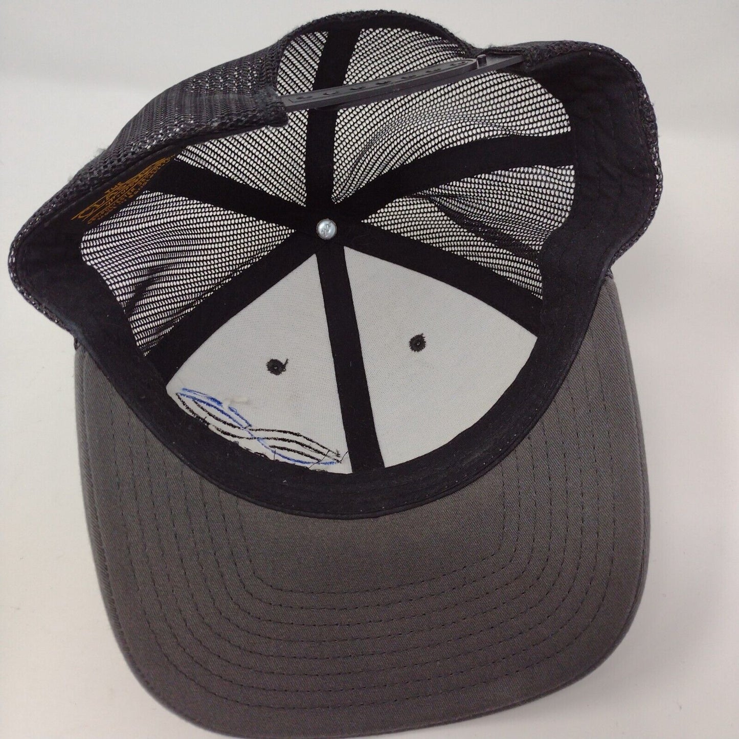 Precision Pumping Systems Snapback Trucker Gray OSFA Mesh Back Classics Yupoong